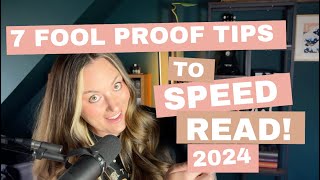 7 Tips to Speed Read for Beginners! 2024