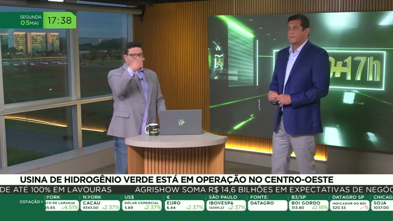 Usina de hidrogênio verde está em operação no Centro-Oeste
