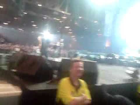 Metallica, Glasgow 26/03/09, a wee victory lap at the end