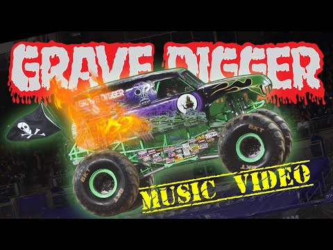 Grave Digger Monster Truck Music Video #monsterjam #monstertruck #gravedigger