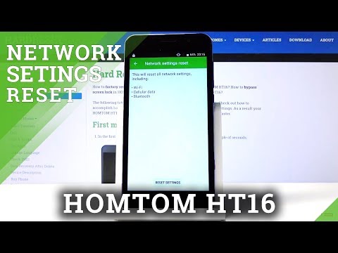 How to Reset Network Settings in HOMTOM HT16 – Restore Factory Defaults