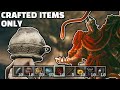 I beat the Elden Ring DLC using ONLY Crafted Items