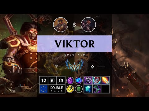 Viktor Mid vs Lucian - EUW Challenger Patch 14.12