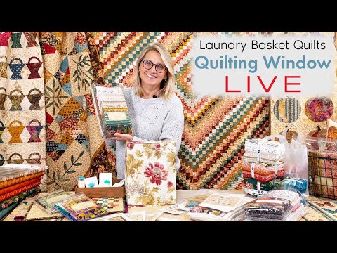 Fall Quilting Inspiration! Quilting Window LIVE!  Fall Kits - OCT 22, 2021
