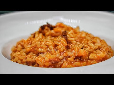 Arroz con chorizo