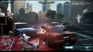 Dodge Challenger police pursuit NFS MOST WANTED