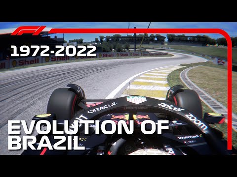 Evolution Of Brazil F1 1972 - 2022