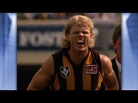 1989 VFL/AFL Grand Final Highlights Hawthorn VS Geelong Dermott Brereton