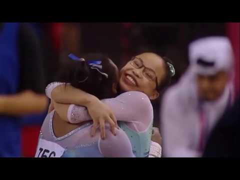 Double Double Bars Dismount Compilation (Fabrichnova and Ray III)