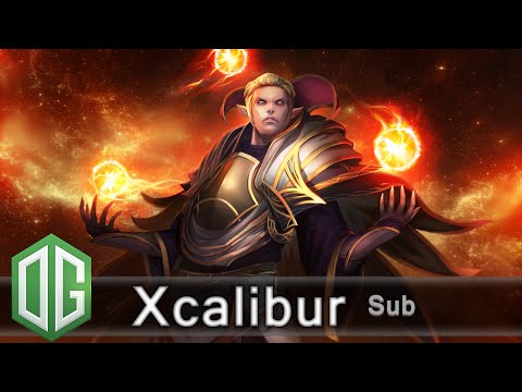 OG.Xcalibur Invoker Gameplay - Ranked Match - OG Dota 2