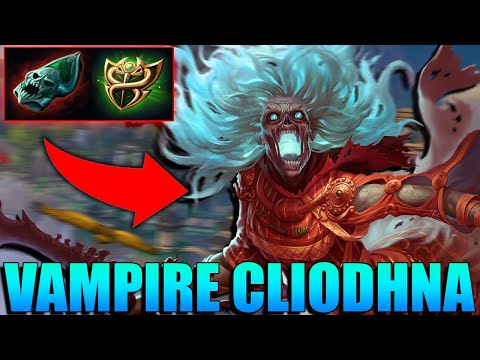 VAMPIRE CLIODHNA IS TOO OP FOR DUEL! SO MUCH SUSTAIN - Masters Ranked Duel - SMITE