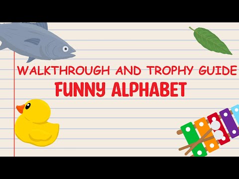 Funny Alphabet - Full Walkthrough & Trophy Guide