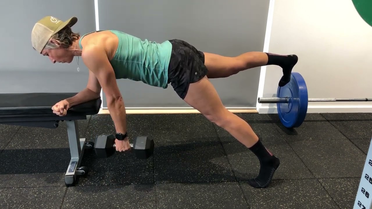 Single Leg Renegade Row
