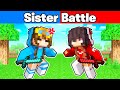 Nico’s Sister vs Cash’s Sister In Minecraft!