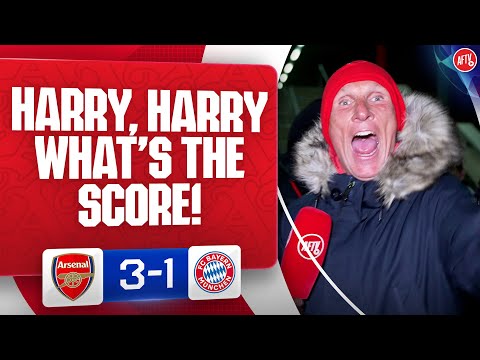Harry, Harry What’s The Score! (Lee Judges) | Arsenal 3-1 Bayern Munich