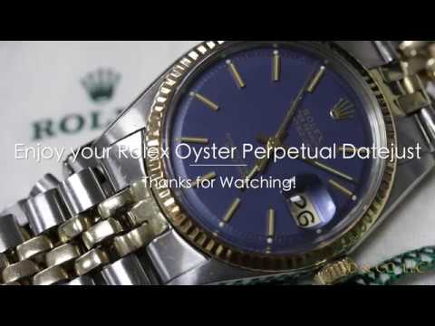 Rolex Oyster Perpetual Datejust Non Quickset