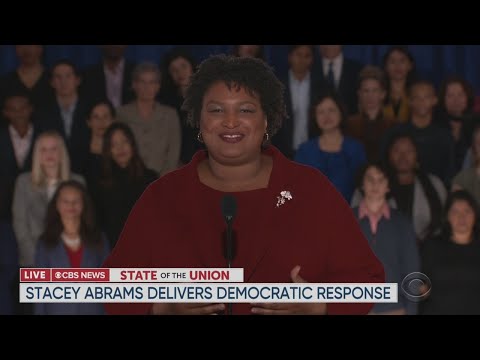 Stacey Abrams Delivers Democratic Response To SOTU