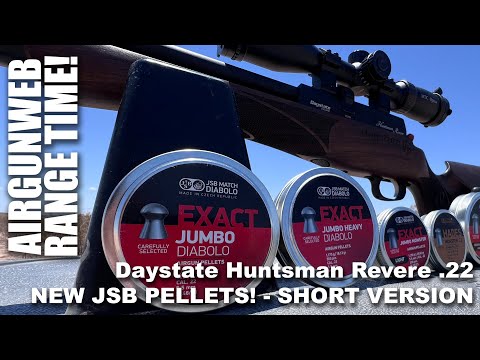Daystate Huntsman Revere “We the Plinkers Package” JSB Pellet Tests - SHORT VERSION!