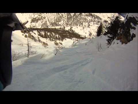 Col de la trancoulette - la croix d'aquila - les Combes 11 mar