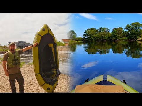 Packraft Anfibio Rebel 2K. Pierwszy spływ. (4K)