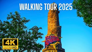Islands of Adventure 2025 FULL WALKTHROUGH | 4K 60FPS | Drizzling Day