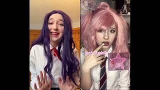 Download lagu Duet with @wren_222 #cosplay #ddlc #anime #videogames #yuri #cosplayer#dokidokiliterature #natsuki mp3