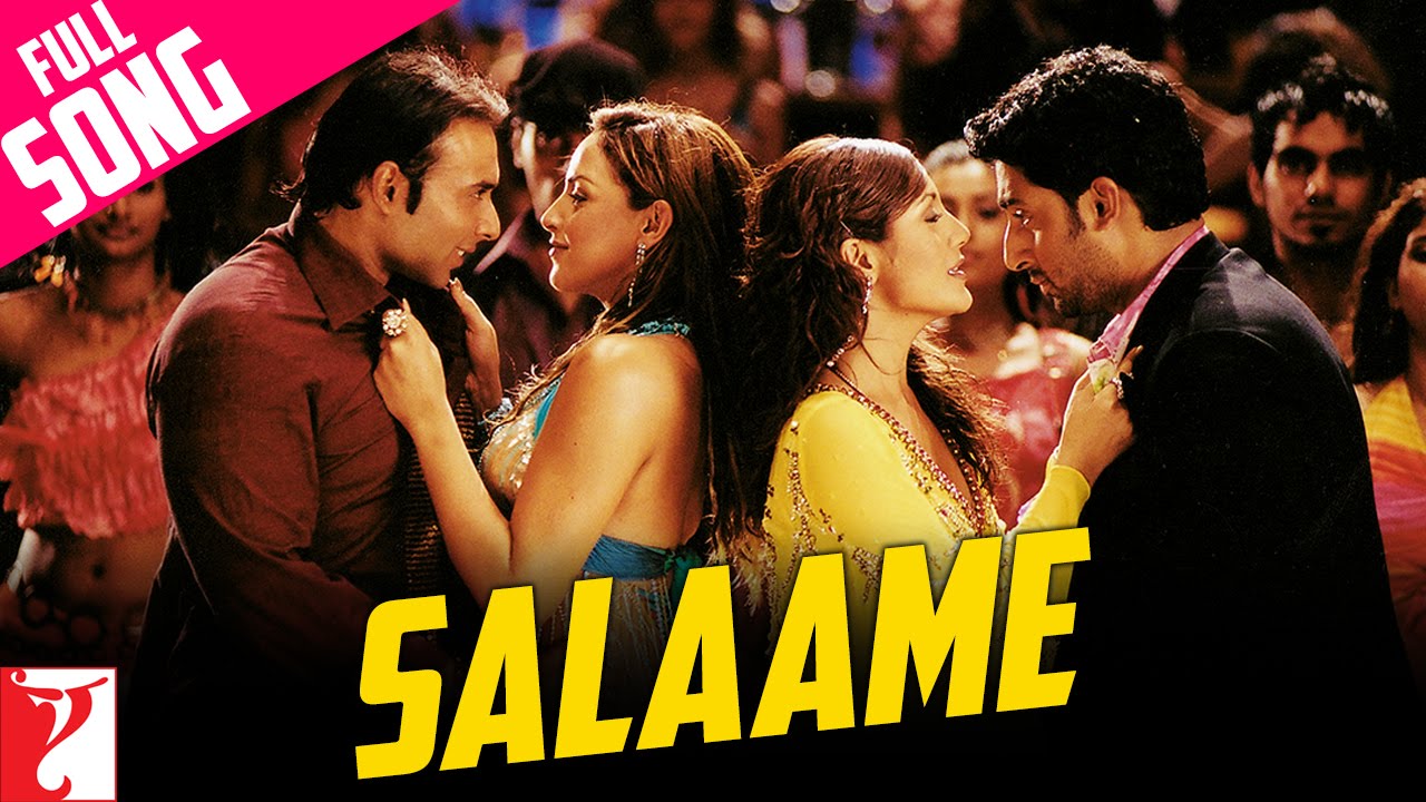 Salaame Salaame Lyrics  | Dhoom | Abhishek Bachchan, Uday Chopra | Kunal Ganjawala, Vasundhara Das | Pritam Chakraborty