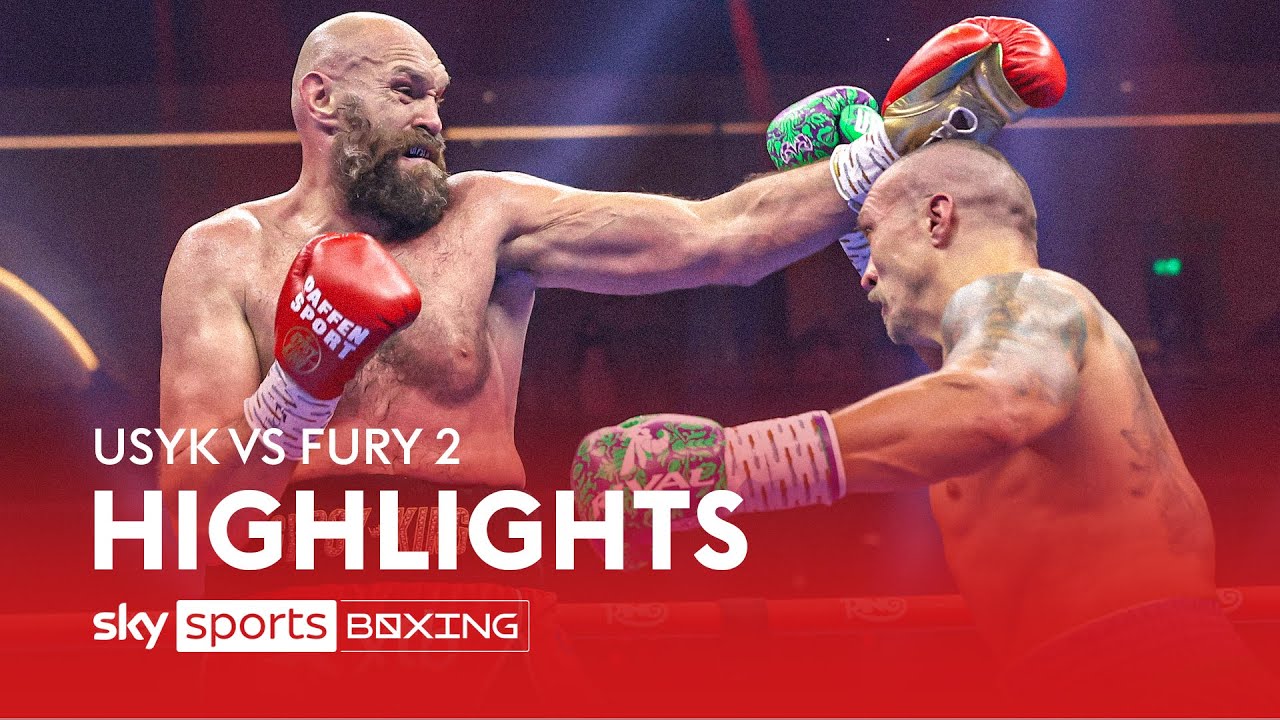 HIGHLIGHTS! Oleksandr Usyk vs Tyson Fury 2 🥊