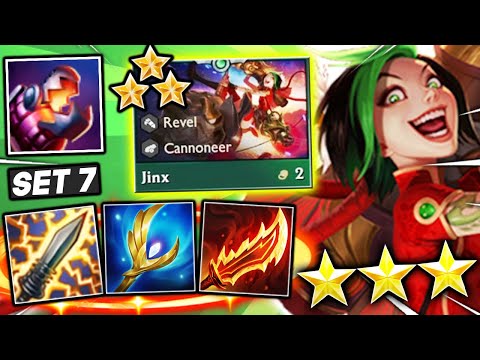 HYPER SCALING EEE w/ 3 STAR JINX! - SET 7 TFT Teamfight Tactics Meta 12.11 Patch Comps Build Guide