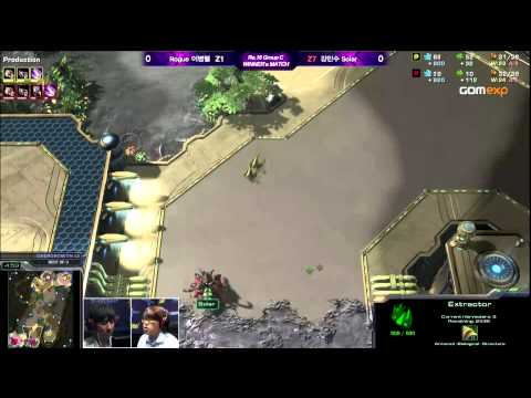 Rogue vs Solar (ZvZ) - GSL S1 Code S Ro16 Group C Match 3 Set 1 -StarCraft 2