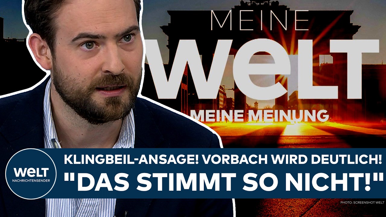 DEUTSCHLAND: Nach Ansage von Lars Kingbeil! Sebastian Vorbach wird deutlich! "Das stimmt so nicht!"