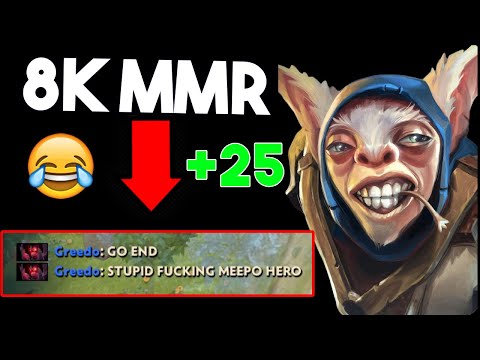 How to Make Immortal Players RAGE With Meepo 😂