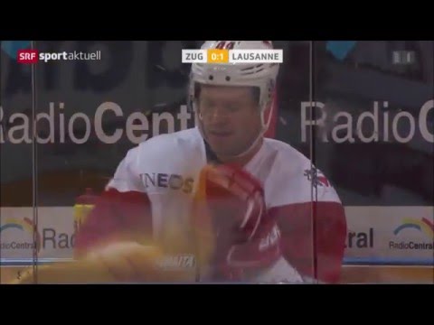 EV Zug vs. Lausanne HC (3:4 OT) - 02.01.2015