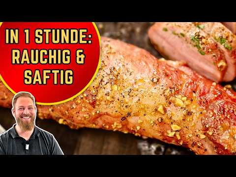 Du denkst, Smoken ist kompliziert? Dann probier DAS hier! 🍯🧄 Honey Mustard Garlic Tenderloin