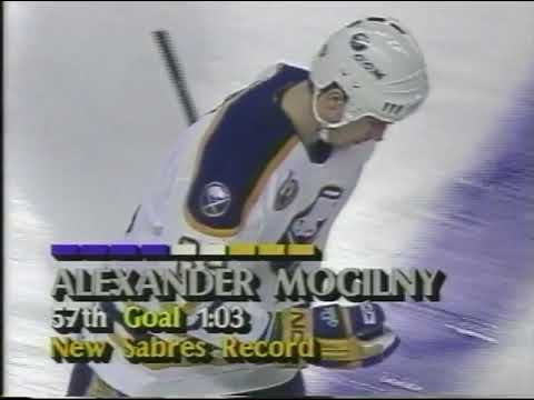 Alexander Mogilny Goal - Sabres vs. Red Wings, 2/24/93