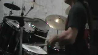 Mhorgl drummer Louis Rando playing the track ''Nocturnal Blasphemy''