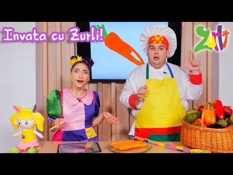 Morcovul🥕 | #InvataCuZurli - Fructele si legumele