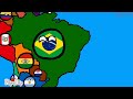 History Of Brazil Every Year Countryballs