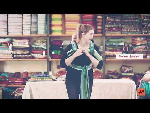 GIRASOL MySol auf dem Rücken - Anleitung