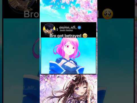 Bro got betrayed 🥹