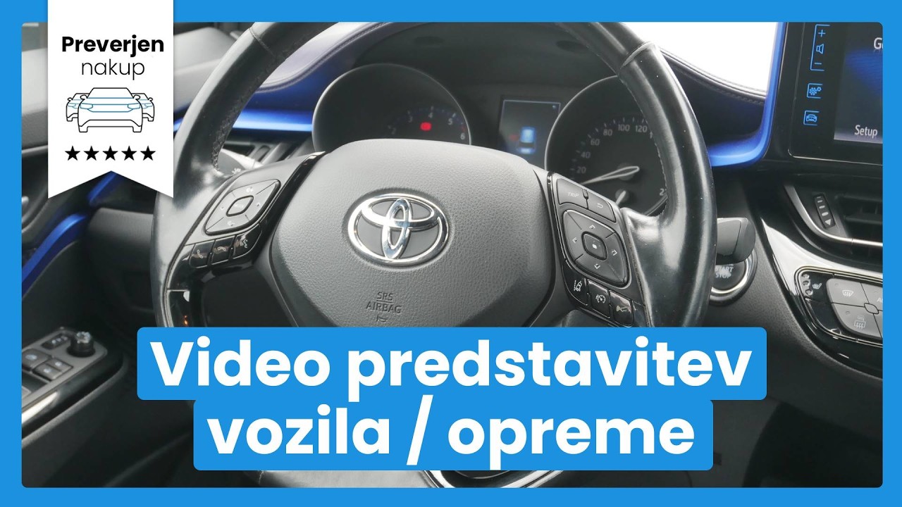Toyota C-HR 1.2 Turbo - SLOVENSKO VOZILO