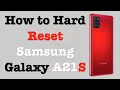 How To Factory Reset Samsung Galaxy A21S Hard Reset Samsung Galaxy A21S NexTutorial