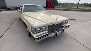 1983 Cadillac Fleetwood Brougham Walk Around