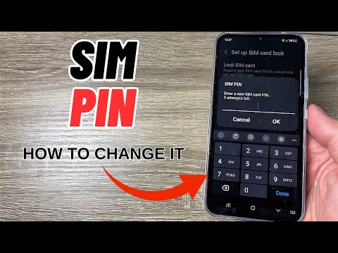 How to Change PIN for SIM on Samsung Galaxy A14, A24, A34, A54