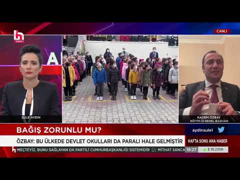 Genel Başkanımız Kadem Özbay, Halk Tv Ana Haber`de eğitimin ve eğitimcilerin sorunları ile ilgili değerlendirmelerde bulundu. | EĞİTİM İŞ