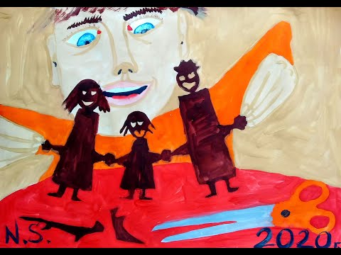 #14 How to draw the composition "My family"