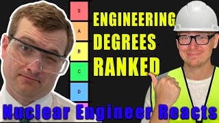 Nuclear Engineer Reacts to Engineering Degree Tier List by Shane Hummus
