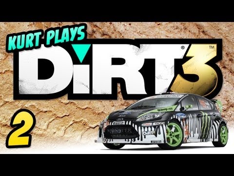 Kurt Plays DiRT 3 - E02 - Have a little swim, perhaps?