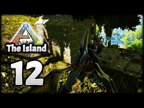 EPIC NEW ARK BASE! PTERANODON TAMING! | Let's Play ARK Survival Evolved: The Island | Episode 12