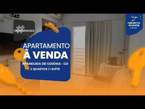 Apartamento à Venda em Aparecida de Goiânia – 2 Quartos com Suíte - Próximo ao Buriti Shopping.